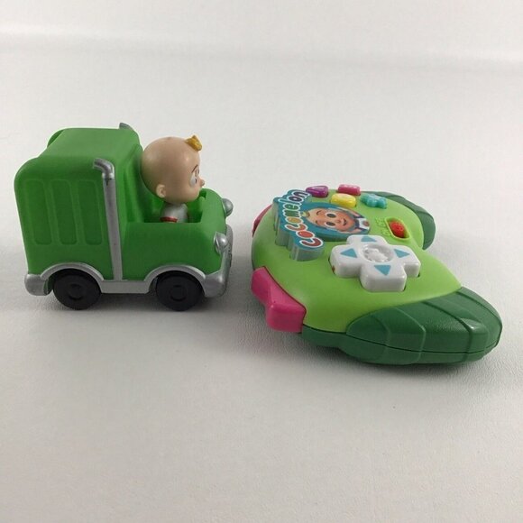 Cocomelon Lots To Learn Game Controller Green Trash Truck Push Vehicle Lot 2020 - Picture 6 of 7